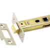 electro brass tubular latch 100mm
