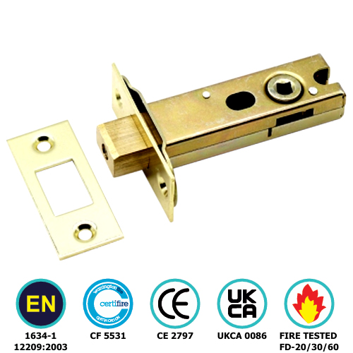 Alternative view of Tubular Dead Bolt Ce / En12209 / Certifire / Satin Chrome Each