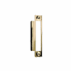 satin chrome mortice lock keep plate