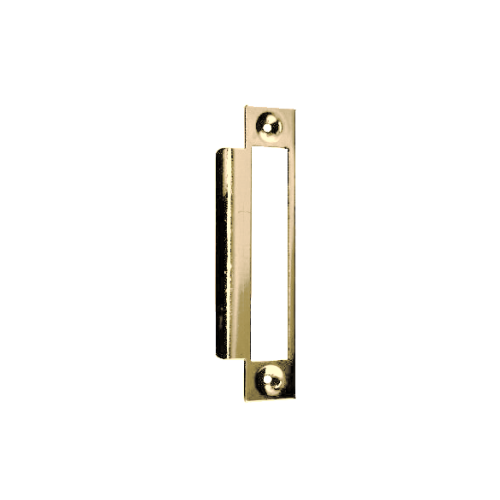 satin chrome mortice lock keep plate