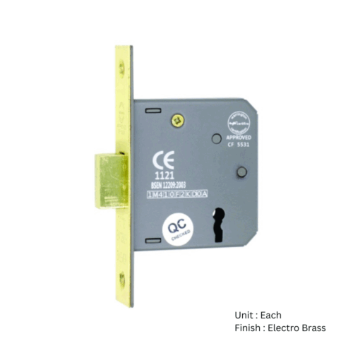 Alternative view of 3 Lever Dead Lock Ce / En12209 / Certifire / Fd  - Available in Multiple Finishes