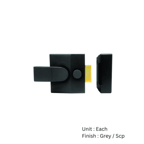 Alternative view of Nightlatch (Narrow) - Slanted Case 40mm Black Each