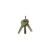 Brass key blank for night latches