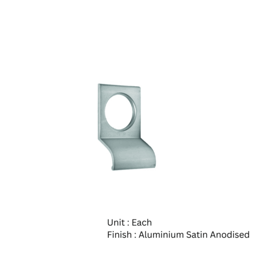 Alternative view of Cylinder Pull - Aluminium   Satin Anodised Each
