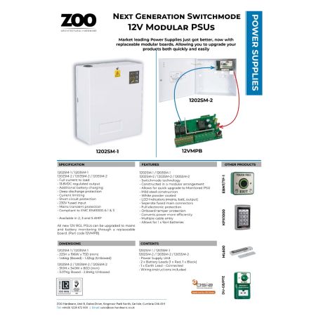 Alternative view of 3 Amp 13.8Vdc Power Supply with Switch Mode – Full Current Load Small Box