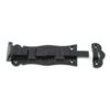 Black Antique Scroll Straight Door Bolt
