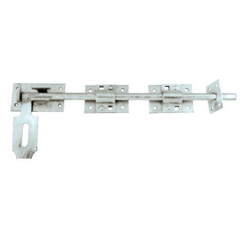 Heavy locking garage door bolt