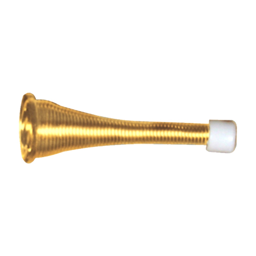 76mm chrome spring door stop
