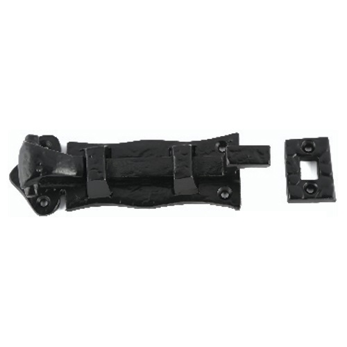 Black Antique Straight Door Bolt