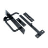 Premium Suffolk Latch Ebony Black