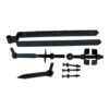 adjustable field gate hinge set