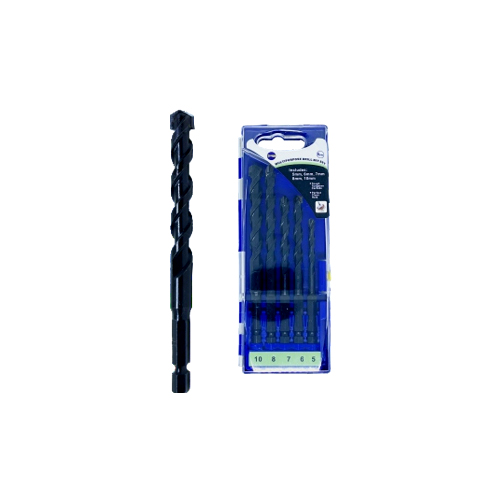 Multipurpose Drill Bit Set 5-10mm