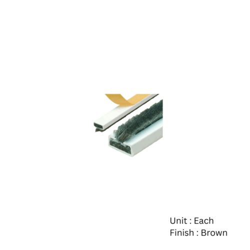 Alternative view of Fire And Smoke Intumescent Strip - 4mm with Different Sizes and Finish Each