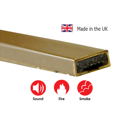 Alternative view of Fire Only Intumescent Strip - 4mm