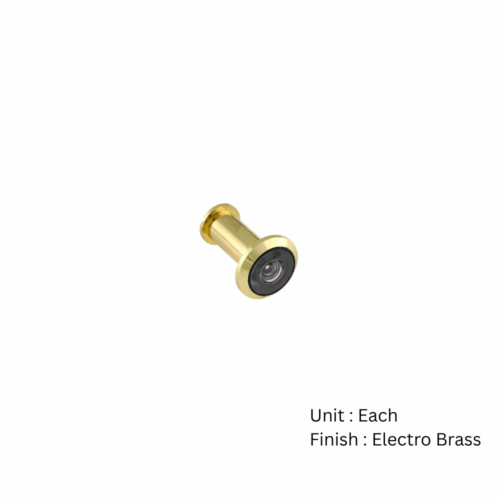 Alternative view of 180 Degree Electro Brass Door Viewer