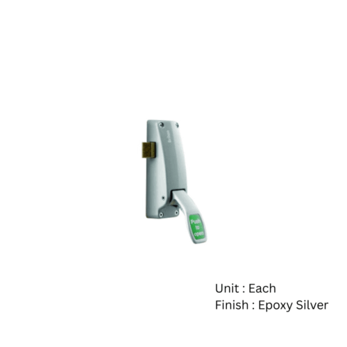 Alternative view of Push Pad Epoxy Silver Each