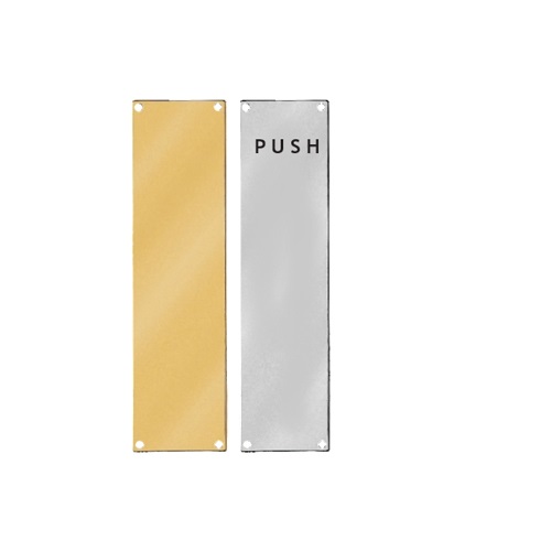 stainless steel push finger plate