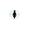 stainless steel female sign