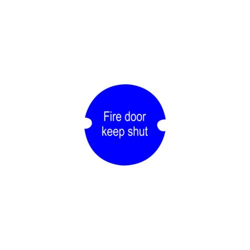 fire door keep shut sign