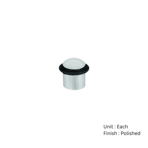 Alternative view of Conical Door Stop - Stainless Steel  19 X 25mm Polished and Satin Finish Each