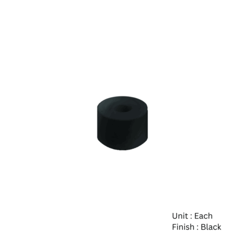 Alternative view of Rubber Door Stop - Pack Of 2 35mm Black Pack