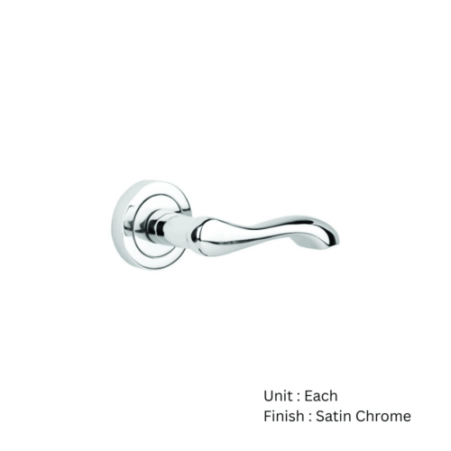 Alternative view of Berkeley Round Rose Latch To En1906 (Part 3) - 117mm x 52mm x10mm Set - Available in Multiple Finishes