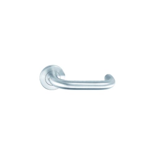 Stainless Steel Round Rose Round Bar Latch (246359)  Satin Stainless Set