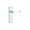 Contract Vict Scroll Lock Furniture - Zinc   Satin Chrome Set