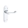 satin chrome scroll latch furniture