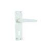 Whitworth Aluminium Lock Handle   Satin Anodised Set