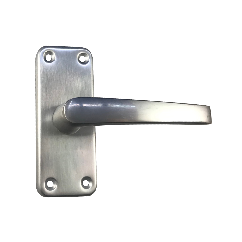 Whitworth Aluminium Latch Handle   Satin Anodised Set