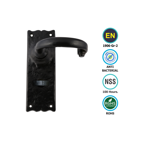 Alternative view of Black Antique Traditional Bathroom Furniture - Ludlow   Epoxy Black Set