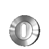 Keylock Escutcheon - Pack Of 2 52mm - Available in Multiple Finishes - Pair
