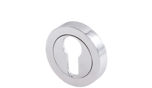 Euro Profile Escutcheon - Pack Of 2 52mm Antique Brass Pair