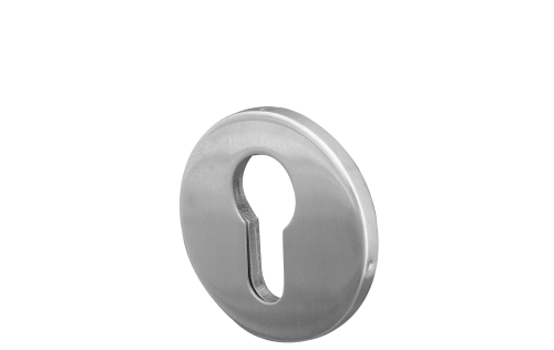 Euro Profile Escutcheon - Pack Of 2 52mm Satin Stainless Pack