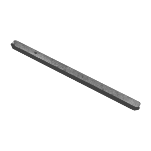 Lock Spindle Spare 8x120mm ( Pack Of 2)  120mm Bright Zinc Plated Pack