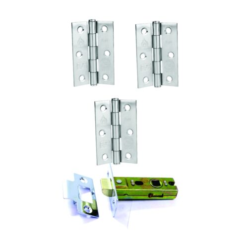 zinc plated ce fire door pack