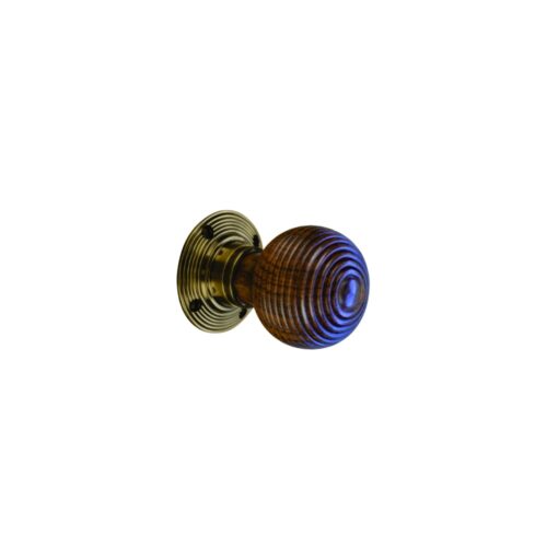 Rosewood Beehive Wooden Mortice Knob