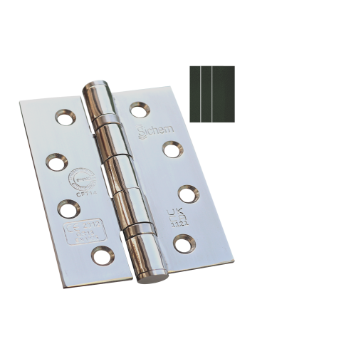 satin stainless steel ball bearing hinge