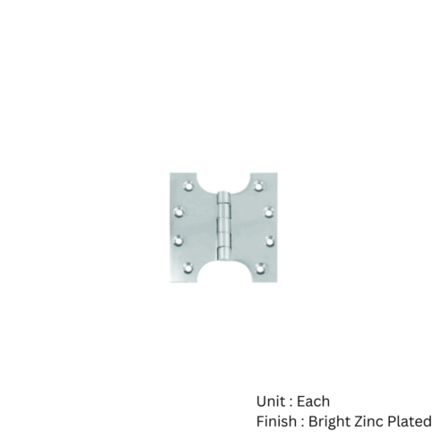 Alternative view of Steel Parliament Hinge - Pair 100 x 50 x 100mm with Multiple Finish