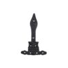 Black Antique Heavy Ornate Hinge