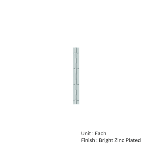 Alternative view of Piano Hinge 1.8m X 32mm Nickel Plated  X 10pcs