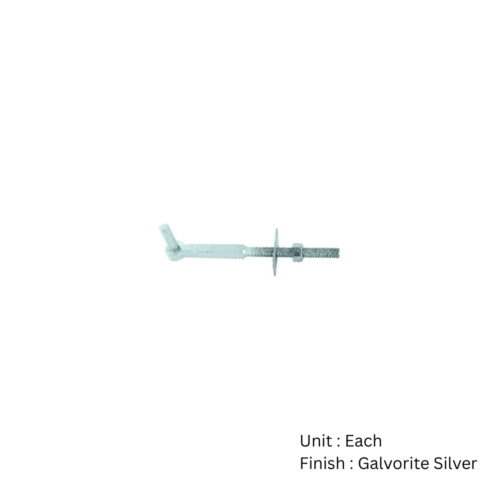 Alternative view of Hook To Bolt 327 X 19mm Galvorite Silver Each