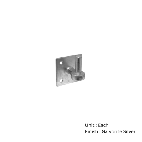 Alternative view of Hook On Plate  100 X 100 X 19mm Galvorite Silver Each