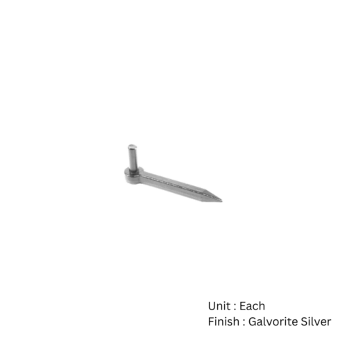 Alternative view of Hook To Drive 230 X 19mm Galvorite Silver Each