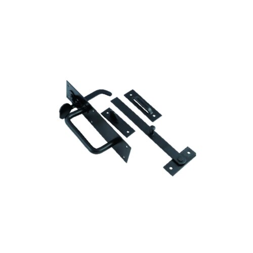200mm suffolk latch epoxy black