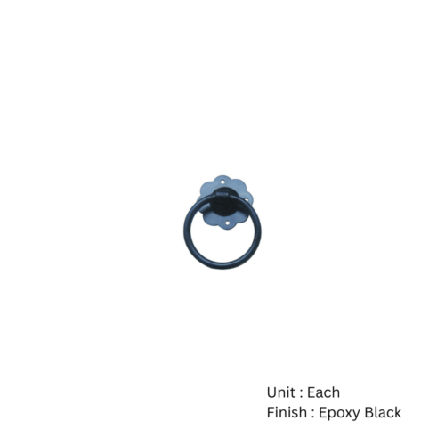 Alternative view of 50mm Epoxy Black Ring Only – Each