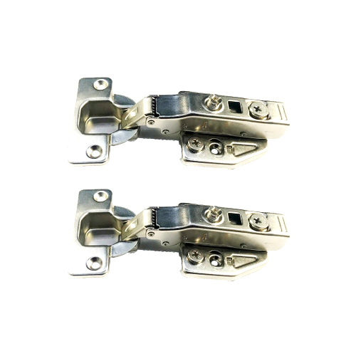 Soft Close 90 Degree Clip On Hinge Nickel