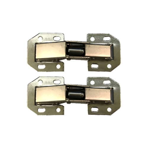 Easy On Hinge Nickel Plated Pair