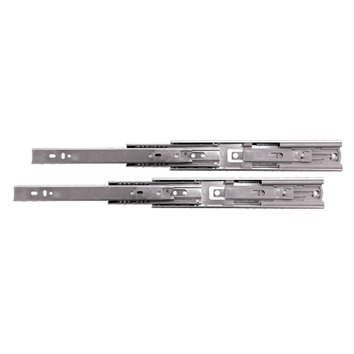 Push to open ball bearing drawer runner